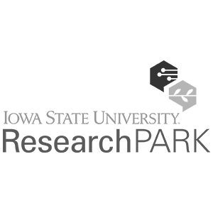 Iowa State university Logo Grayscale